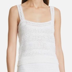 VINCE Crochet Top